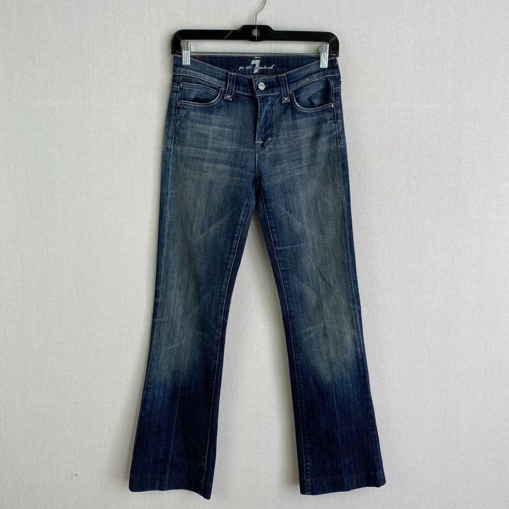 FOR ALL MAN KIND 98% Cotton Straight Leg Jean
